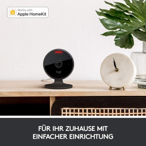 Camera de supraveghere Logitech Circle View, 180 unghi, 1080p HD, negru - Img 2