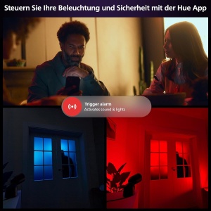Camera de supraveghere Philips Hue Secure, 1080p, wireless, alba - Img 5