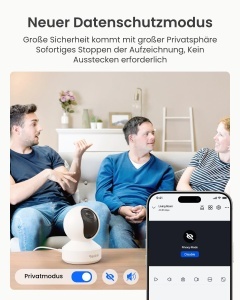 Camera de supraveghere Reolink 4K PTZ, 3x zoom optic, Wi-Fi 6 - Img 5