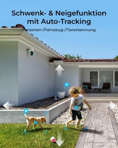 Camera de supraveghere Reolink E1 Outdoor SE PoE 4K, cu noapte colorata, auto-tracking - Img 4
