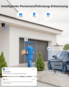 Camera de supraveghere Reolink RLC-820A-B 4K PoE cu detectie oameni si vehicule - Img 3