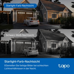 Camera de supraveghere Tapo C530WS 360deg 3K 5MP Night Vision color - Img 3