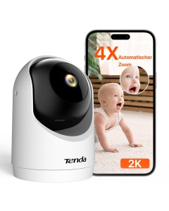 Camera de supraveghere Tenda CP3V30 3MP 360deg Night Vision Wi-Fi 6 stocare SD 256GB