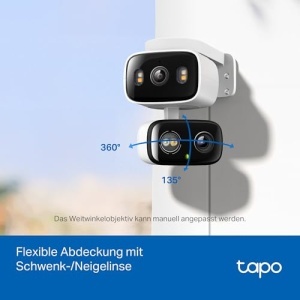 Camera de supraveghere TP-Link Tapo C246D, 2K, Dual-Obiectiv, IP65, stocare microSD 512 GB - Img 11