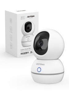Camera de supraveghere WiFi GRIFEMA GD701, 1080p, rotatie 360, vedere nocturna