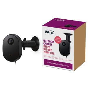 Camera de supraveghere WiZ pentru exterior, 1080P HD, IR nocturn, comunicare bidirectionala