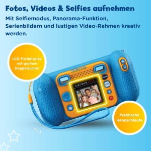 Camera digitala pentru copii VTech KidiZoom Kid, 2.0 MP, 4 zoom digital, design modern - Img 2