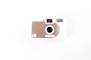 Camera foto Kodak S-88 35mm alb-auriu cu functie de auto-derulare - Img 6