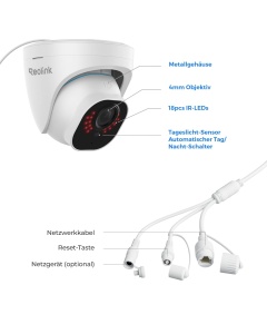 Camera IP Reolink RLC-820A 4K, 8MP, Exterior, Detectie Persoane si Vehicule - Img 7