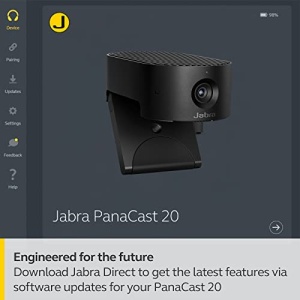 Camera video pentru conferinte Jabra PanaCast 20 4K - Camera web video personala flexibila plug-and-play cu 4K Ultra HD alimentat de AI, zoom inteligent si optimizare a iluminarii - Img 13