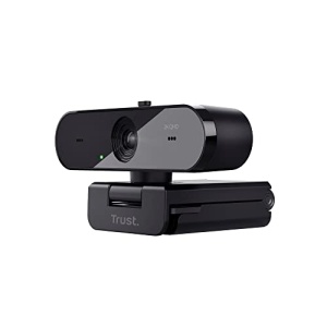 Camera web Trust Taxon 2K QHD realizata din 85% plastic reciclat, PC cu camera USB 2560x1440p cu husa, focalizare automata, unghi larg, 2 microfoane, camera video pentru conferinte, apeluri video, Skype, Teams, Zoom - Img 11