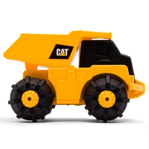 Camion de Constructie Cat Unstoppable Movers Kipplaster cu Luminile Functionale si Roti Mari - Img 4