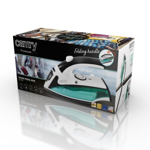 Camry 5024-cr-fer Fier de calcat Travel-840 W Alb - Img 9