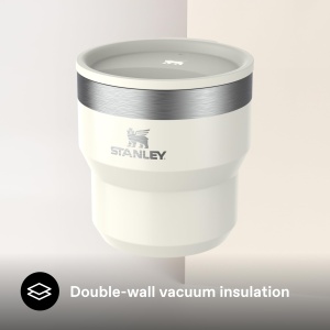 Cana de calitate STANLEY 1913 Stay-Hot 0.29L din otel inoxidabil, spatiu economisit, usor de curatat - Img 5