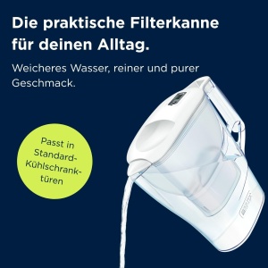 Canistra de filtrare apa BRITA MAXTRA Aluna, 1.4L, cu cartus Pure Performance - Img 3