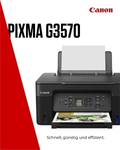 Canon PIXMA G3570 MegaTank Multifunctional Inkjet Wireless Rezervor Reincarcabil - Img 2