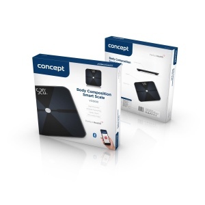 Cantar de analiza corporala Concept VO5100 Perfect Health, 180 kg, ITO-Technologie - Img 5