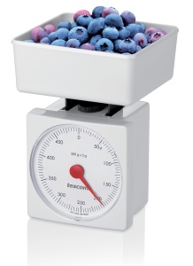 Cantar de bucatarie analogic Tescoma ACCURA 0.5 kg, Alb