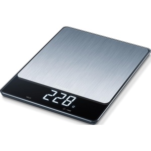 Cantar de bucatarie Beurer KS 34 XL, capacitate 15 kg, suprafata din inox, display Magic LED - Img 4