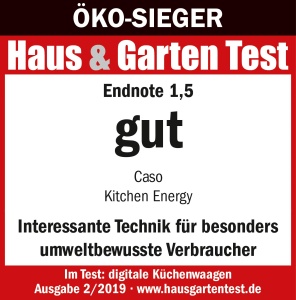 Cantar de bucatarie CASO Kitchen Energy, capacitate 5 kg, design din otel inoxidabil - Img 4