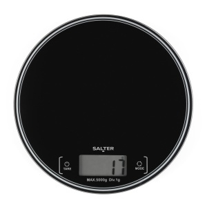 Cantar de bucatarie digital Salter SA00595BCFEU12 5 kg functie Tara masurare lichide design compact
