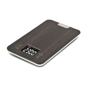 Cantar de bucatarie Girmi PS26, digital, capacitate 10 kg, design lemnos