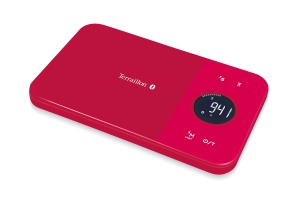 Cantar de bucatarie Terraillon, Poate fi conectat la smartphone/tableta, Calcul consum de energie, Cu functie de tara, Indicator de lichid, Temporizator, Bluetooth Smart, 5 kg, NutriTab, Rosu afine - Img 4