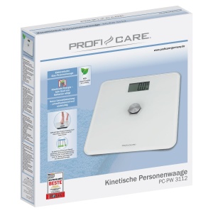 Cantar de persoane ProfiCare PC-PW 3112, capacitate 5-180 kg, display LCD mare, alb - Img 8