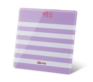 Cantar digital Girmi BP21 sticla securizata afisaj LED Fuchsia