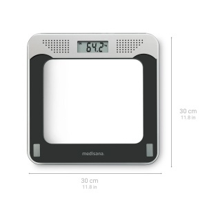 Cantar digital Medisana PS 425, sticla, 4 limbi, 180 kg, negrugri - Img 2