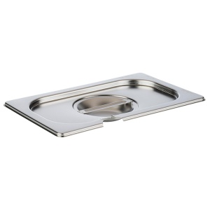 Capac cu Loffelaussparung APS 81492 din otel inoxidabil, 160 x 265 mm