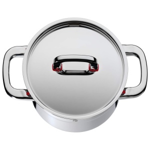 Capac oala WMF Premium One 24 cm otel inoxidabil Cromargan tehnologie Cool rezistent la temperaturi inalte - Img 5