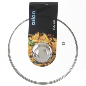 Capac pentru oale si tigai Orion Group, 22 cm, din sticla rezistenta la caldura - Img 7