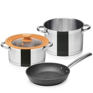 Capac universal Tescoma UNICOVER pentru oale si tigai, 20-24 cm, sticla si silicon - Img 4