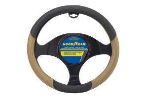 Capat de volan Goodyear GOD7010, confortabil, antiderapant, maro