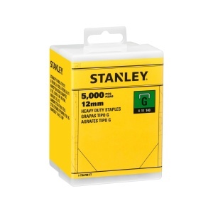 Capsator cu sarma Stanley 12mm, 5000 bucati, rezistent la rugina