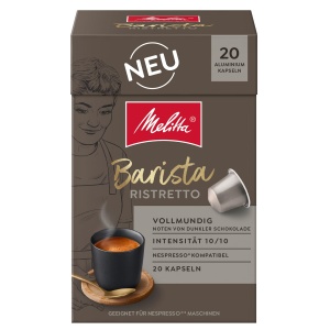 Capsule cafea Melitta Barista Ristretto, 20 capsule, intensitate mare, compatibile Nespresso - Img 2