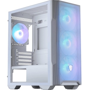 Carcasa Mini-Tower MSI MAG PANO M110R White, ARGB, suport GPU 410 mm