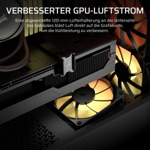 Carcasa PC CORSAIR 3200D RS ARGB Mid-Tower ATX, Negru, cu 3 ventilatoare ARGB - Img 4