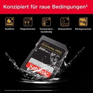 Card de memorie SanDisk Extreme PRO SDXC UHS-I 256 GB, viteza 200 MBs, U3, V30 - Img 5
