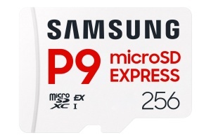 Card microSD Samsung P9 Express 256 GB, viteza citire 800 MBs, pentru Nintendo Switch 2