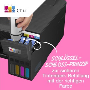 Cartus Cerneala Epson EcoTank 105, Negru, Pigmentat, 3.400 Imprimari - Img 6