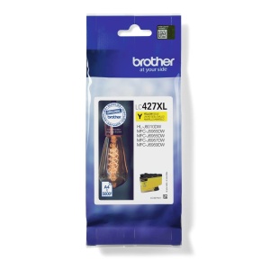 Cartus de cerneala Brother LC-427XLY, galben, 5000 pagini, compatibil MFC-J5955DW