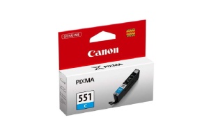 Cartus de cerneala Canon CLI-551 C cyan - 7 ml pentru imprimante PIXMA
