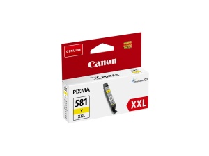 Cartus de cerneala Canon CLI-581 XXL, 11,7 ml, culoare galbena, compatibil cu PIXMA - Img 2