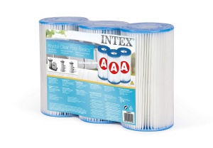 Cartus Filtru Intex Modell A, 3 bucati, Dacron, pentru piscine - Img 4