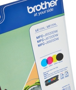 Cartuse de cerneala Brother LC129XLLC125XL, Multi-Pack, CyanMagentaGalbenNegru - Img 2
