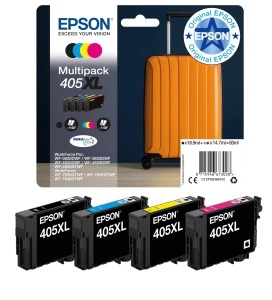 Cartuse de cerneala Epson 405XL, multipack 4 culori, DURABrite Ultra