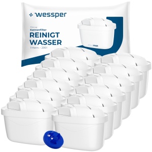 Cartuse Filtru Wessper AquaMax, 20 Bucati, Alb, Compatibile cu Brita - Img 3