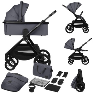 Carucior 2 in 1 LIONELO LAYLA cu suport pentru nou-nascuti si sport, max 22 kg - Img 1